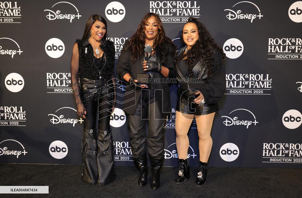 2025 Rock & Roll Hall Of Fame Induction Ceremony -Press Room - LA