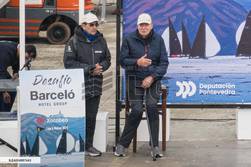 King Juan Carlos Presents The Awards Of The Sanxenxo Regatta - Spain