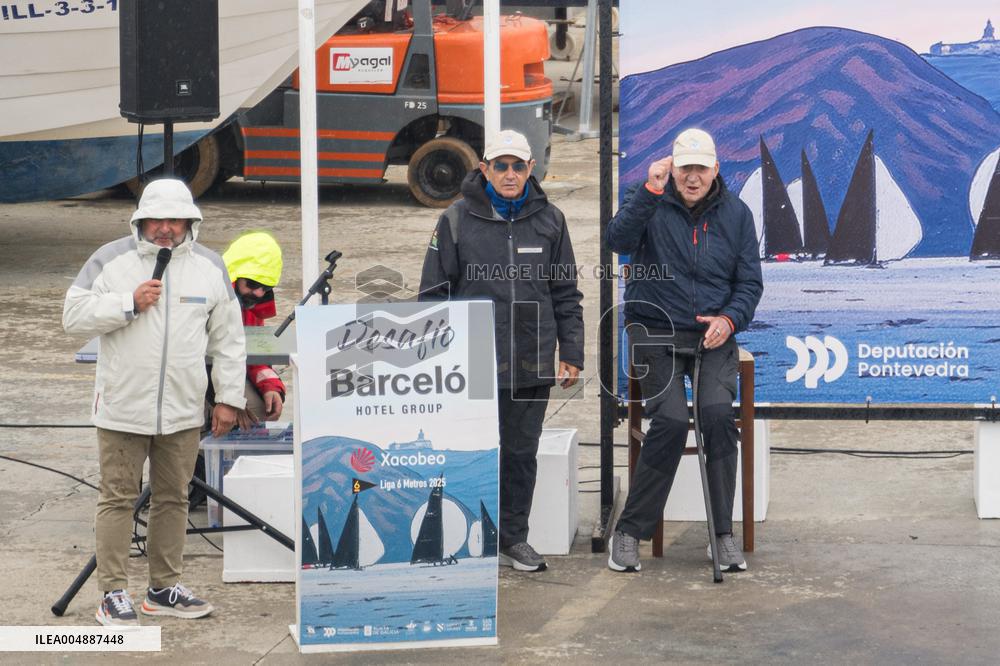 King Juan Carlos Presents The Awards Of The Sanxenxo Regatta - Spain