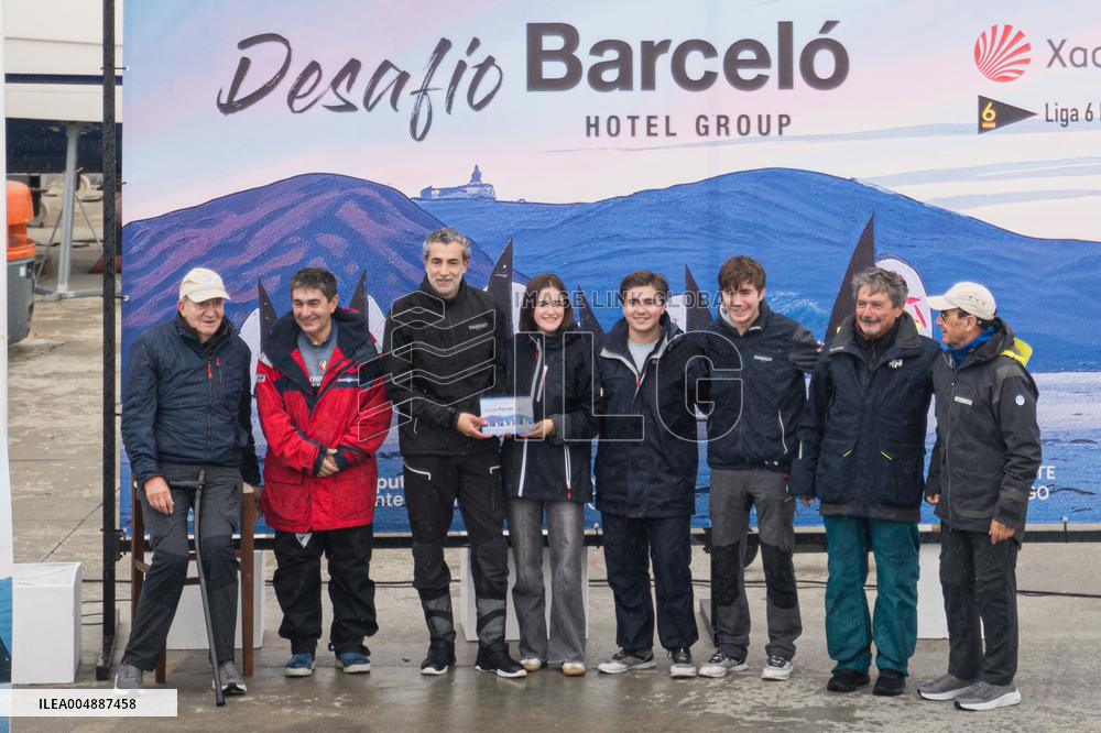 King Juan Carlos Presents The Awards Of The Sanxenxo Regatta - Spain