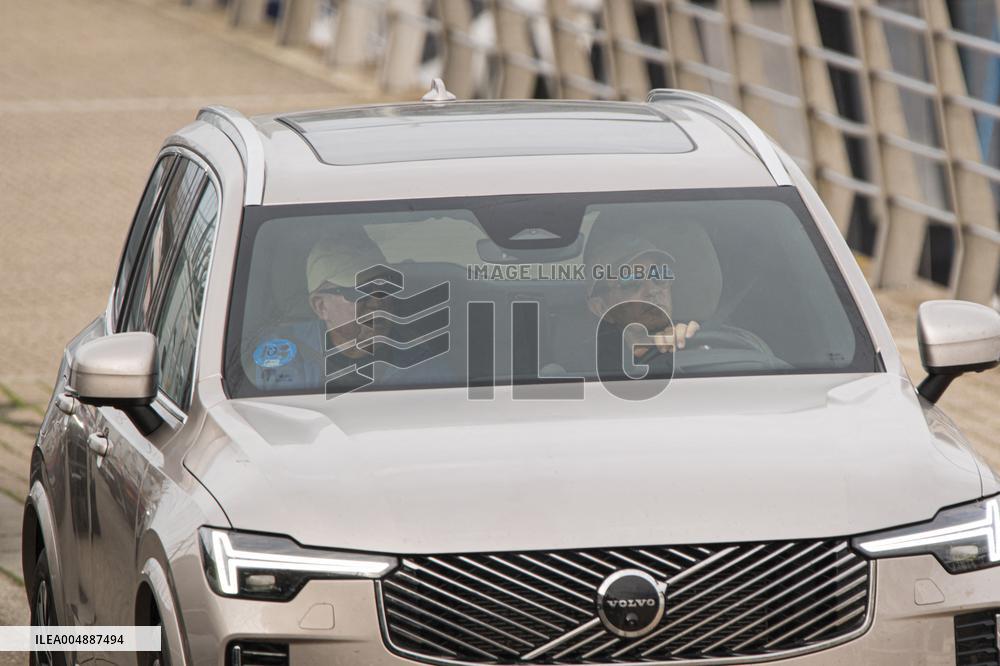 King Juan Carlos Participates In The Second Day Of Sanxenxo Regattas - Spain