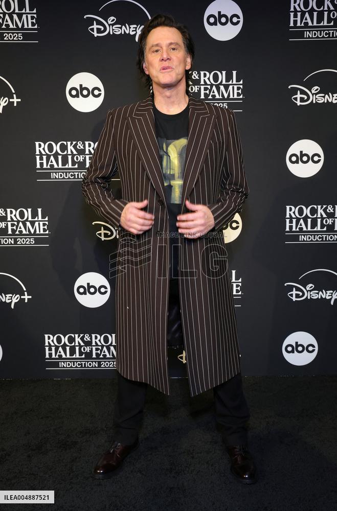 2025 Rock & Roll Hall Of Fame Induction Ceremony -Press Room - LA