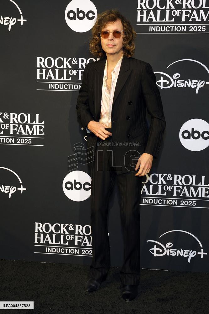 2025 Rock & Roll Hall Of Fame Induction Ceremony -Press Room - LA