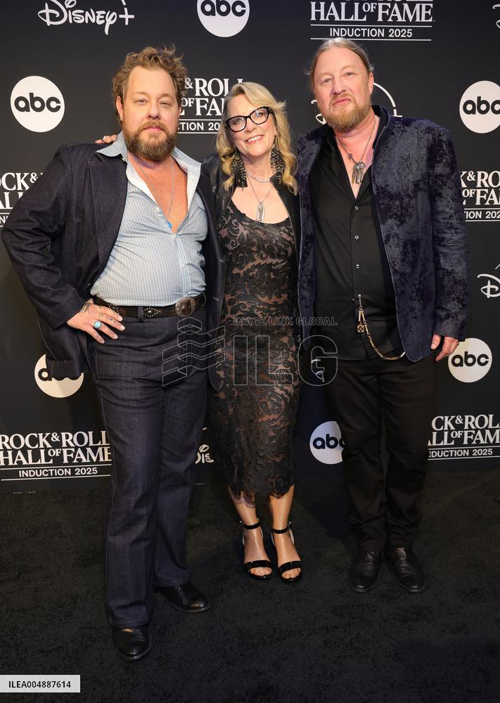 2025 Rock & Roll Hall Of Fame Induction Ceremony -Press Room - LA