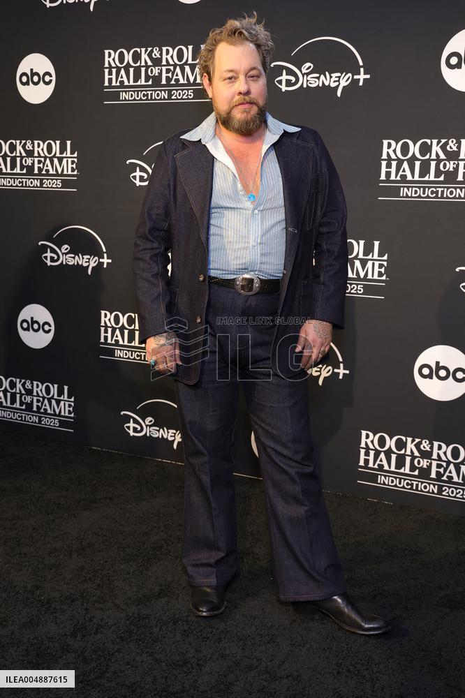 2025 Rock & Roll Hall Of Fame Induction Ceremony -Press Room - LA