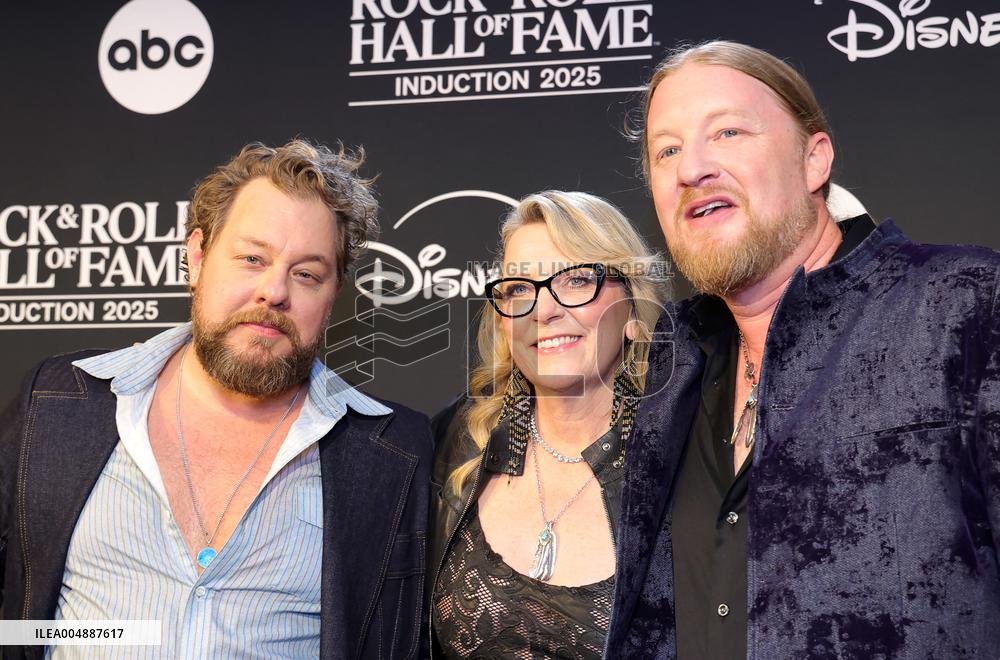 2025 Rock & Roll Hall Of Fame Induction Ceremony -Press Room - LA