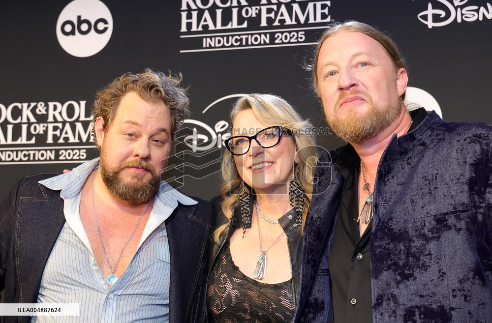 2025 Rock & Roll Hall Of Fame Induction Ceremony -Press Room - LA