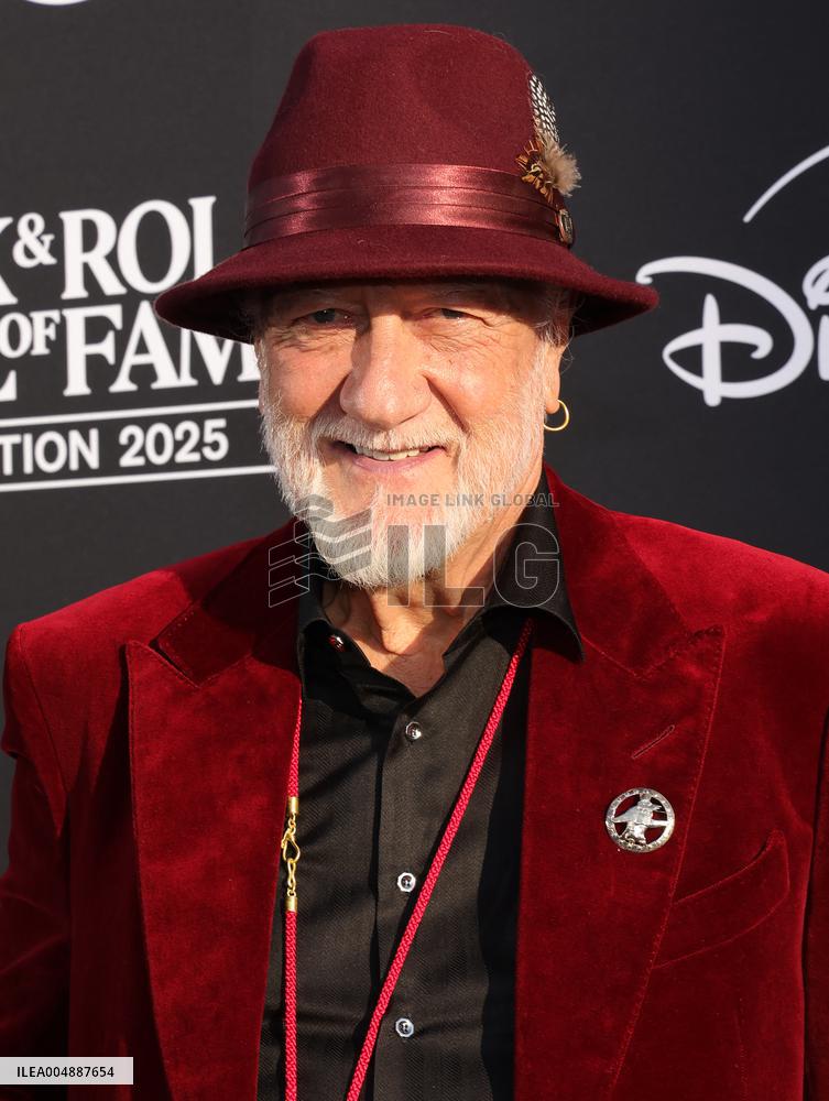 2025 Rock & Roll Hall Of Fame Induction Ceremony - LA