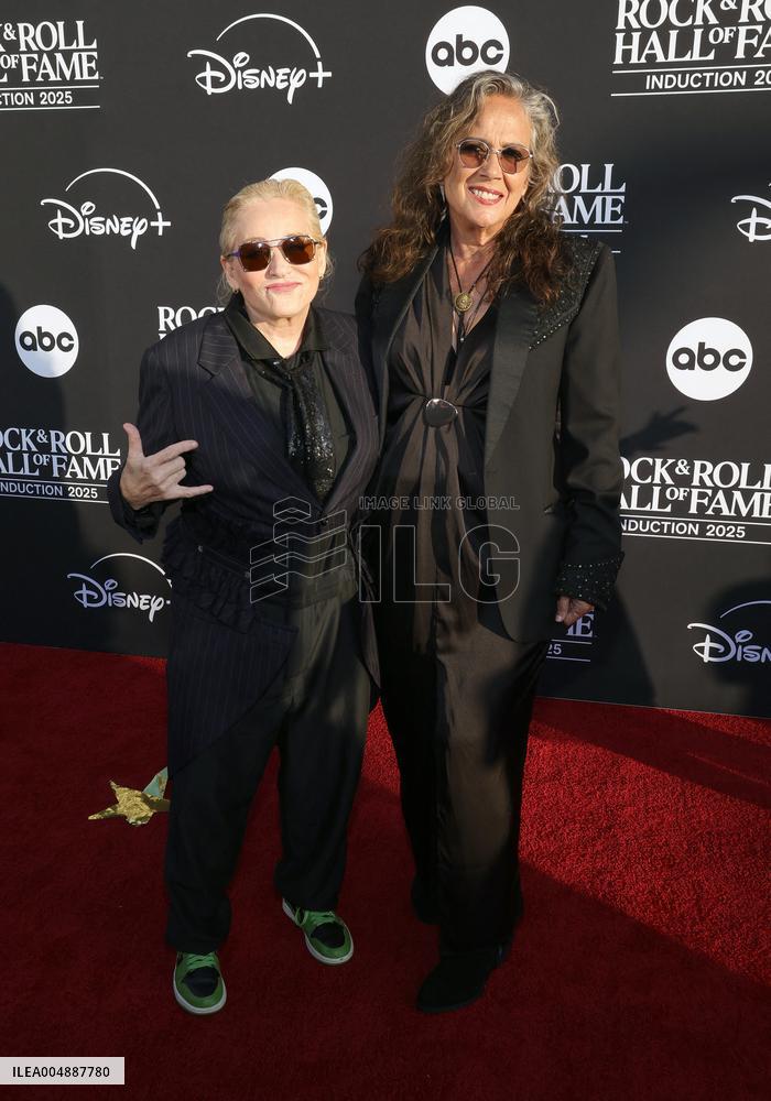 2025 Rock & Roll Hall Of Fame Induction Ceremony - LA