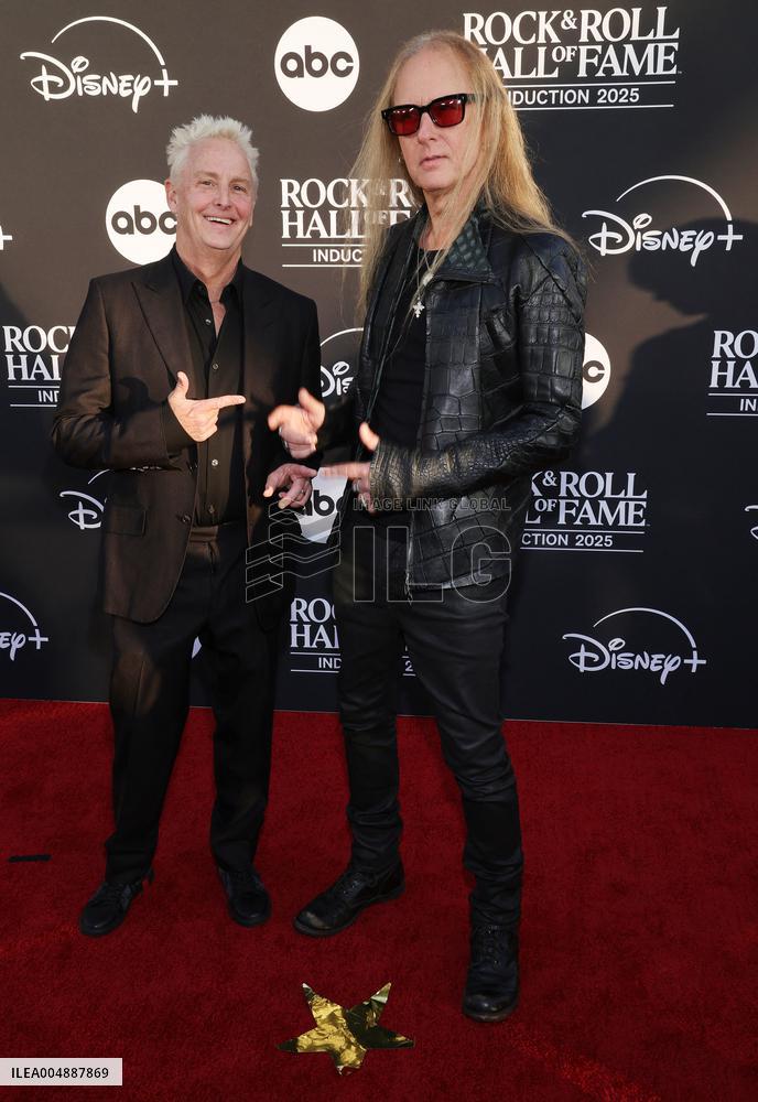 2025 Rock & Roll Hall Of Fame Induction Ceremony - LA
