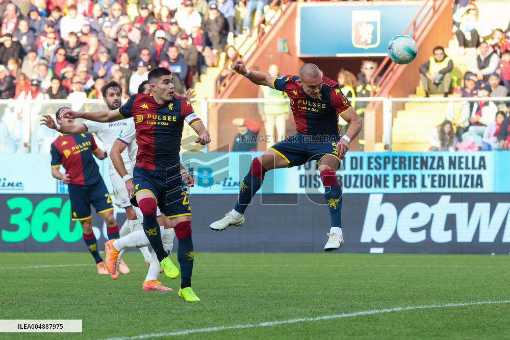 CALCIO - Serie A - Genoa CFC vs ACF Fiorentina