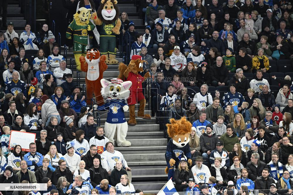 Euro Hockey Tour 2025 in Tampere, Finland - Finland vs. Sweden