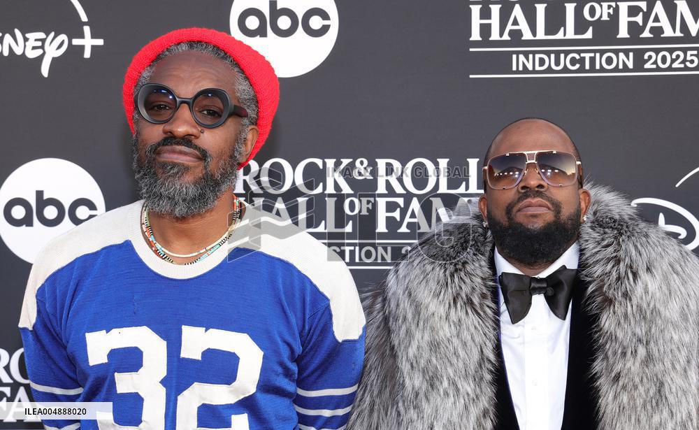 2025 Rock & Roll Hall Of Fame Induction Ceremony - LA