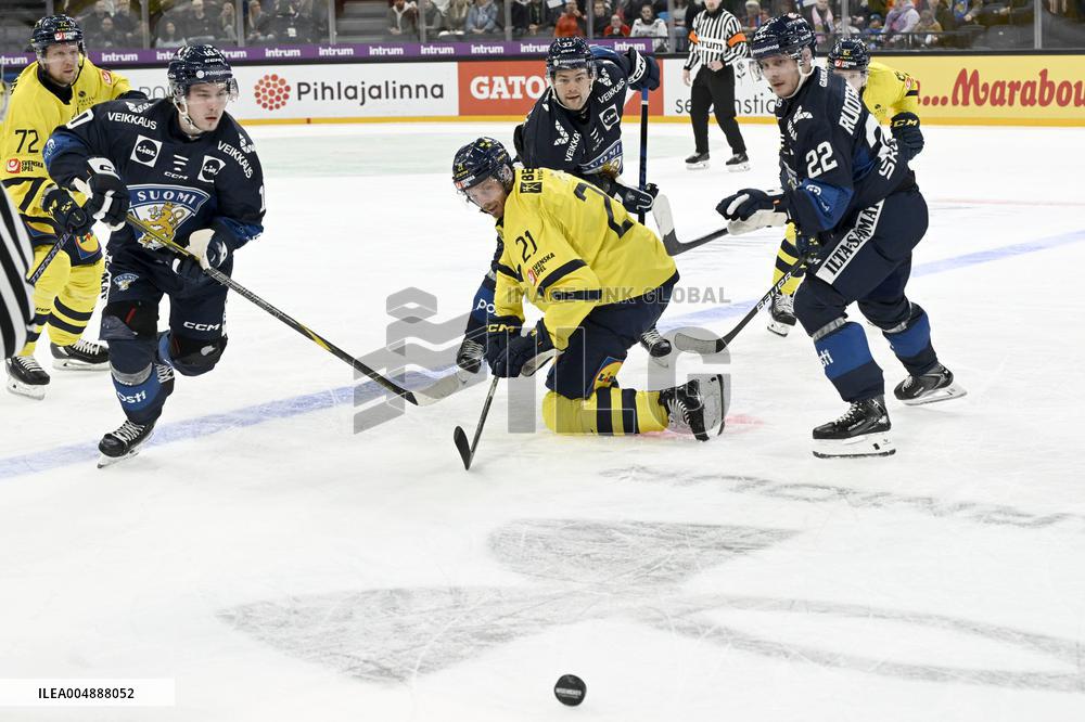 Euro Hockey Tour 2025 in Tampere, Finland - Finland vs. Sweden