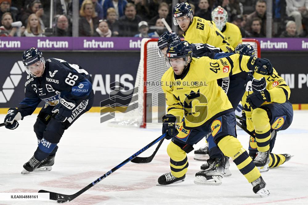 Euro Hockey Tour 2025 in Tampere, Finland - Finland vs. Sweden