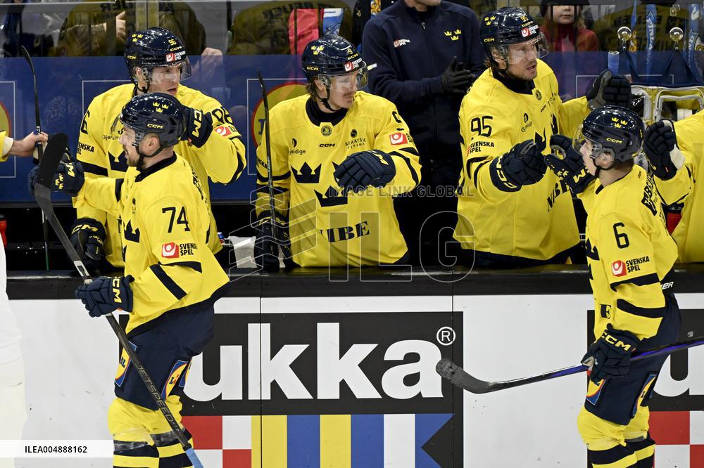 Euro Hockey Tour 2025 in Tampere, Finland - Finland vs. Sweden