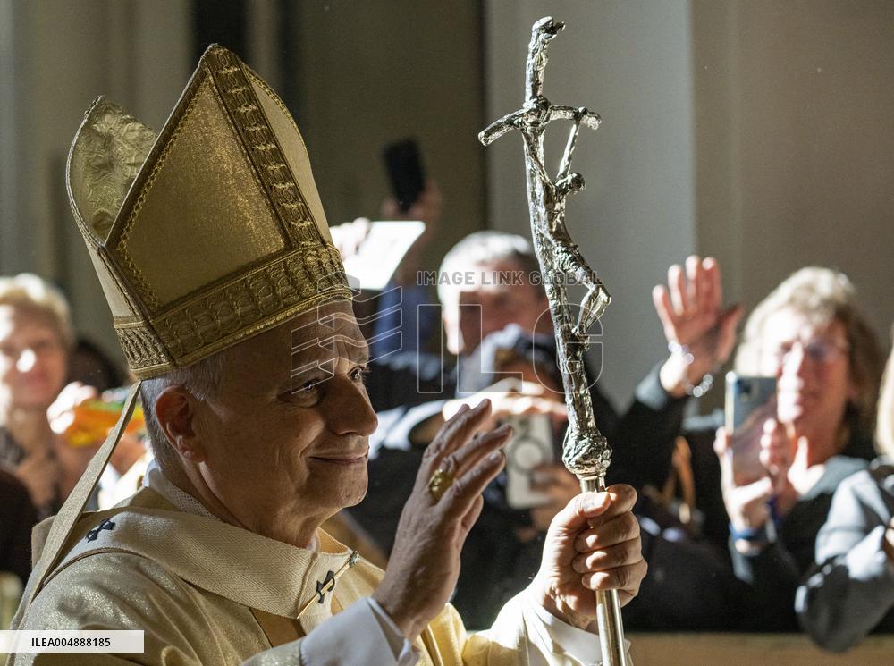 Pope Leo XIV Leads Mass at Basilica of Saint John Lateran - Rome