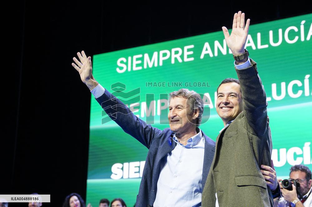 Closing Day of the XVII Congress of the PP-A - Spain