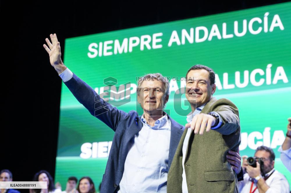 Closing Day of the XVII Congress of the PP-A - Spain