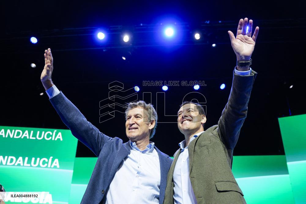 Closing Day of the XVII Congress of the PP-A - Spain