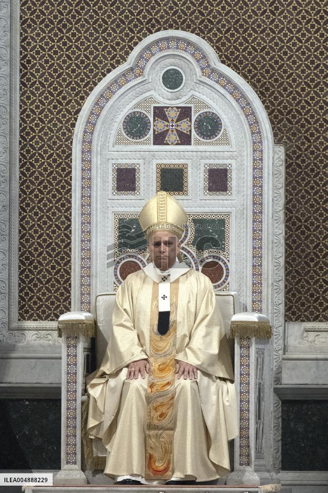 Pope Leo XIV Leads Mass at Basilica of Saint John Lateran - Rome