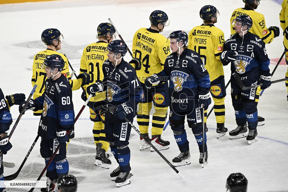 Euro Hockey Tour 2025 in Tampere, Finland - Finland vs. Sweden