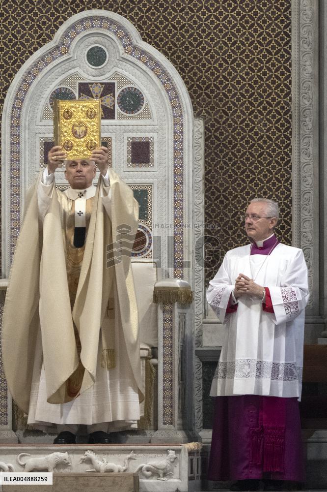 Pope Leo XIV Leads Mass at Basilica of Saint John Lateran - Rome