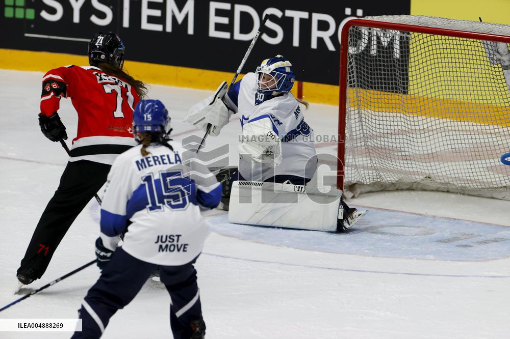 Rngette World Championships final match Finland vs Canada