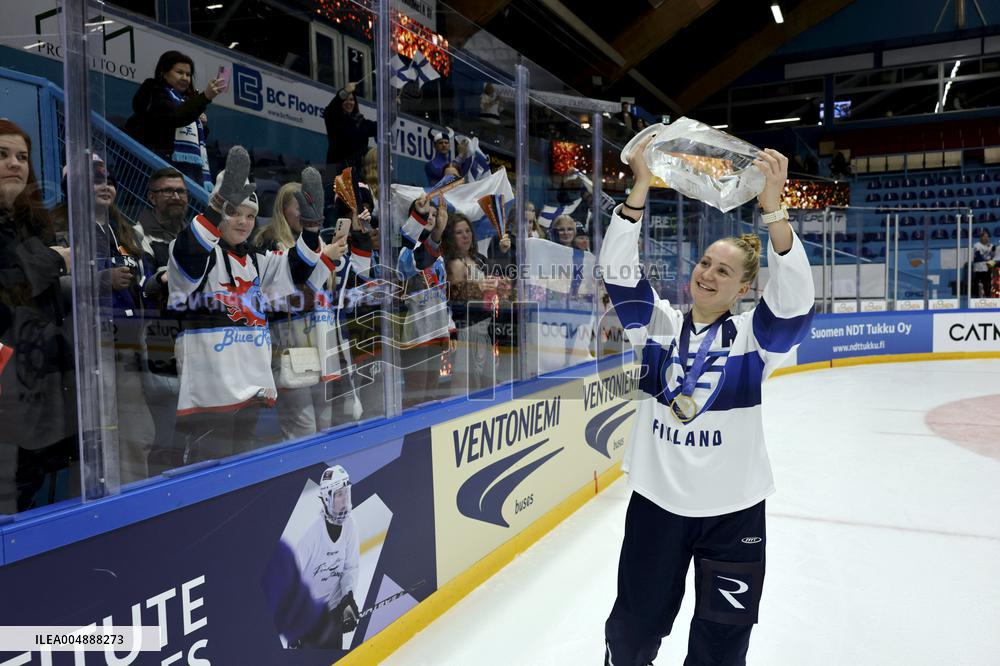 Rngette World Championships final match Finland vs Canada