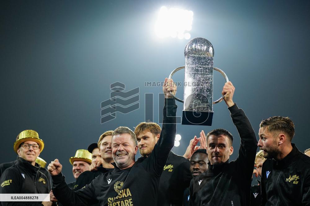 MJÄLLBY - WINNER OF THE SWEDISH FOOTBALL LEAGUE