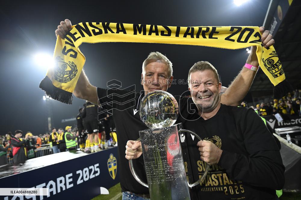 MJÄLLBY - WINNER OF THE SWEDISH FOOTBALL LEAGUE