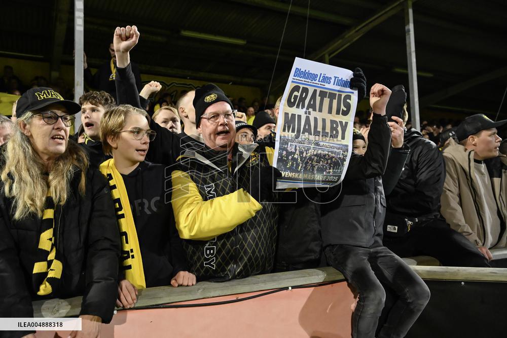 MJÄLLBY - WINNER OF THE SWEDISH FOOTBALL LEAGUE