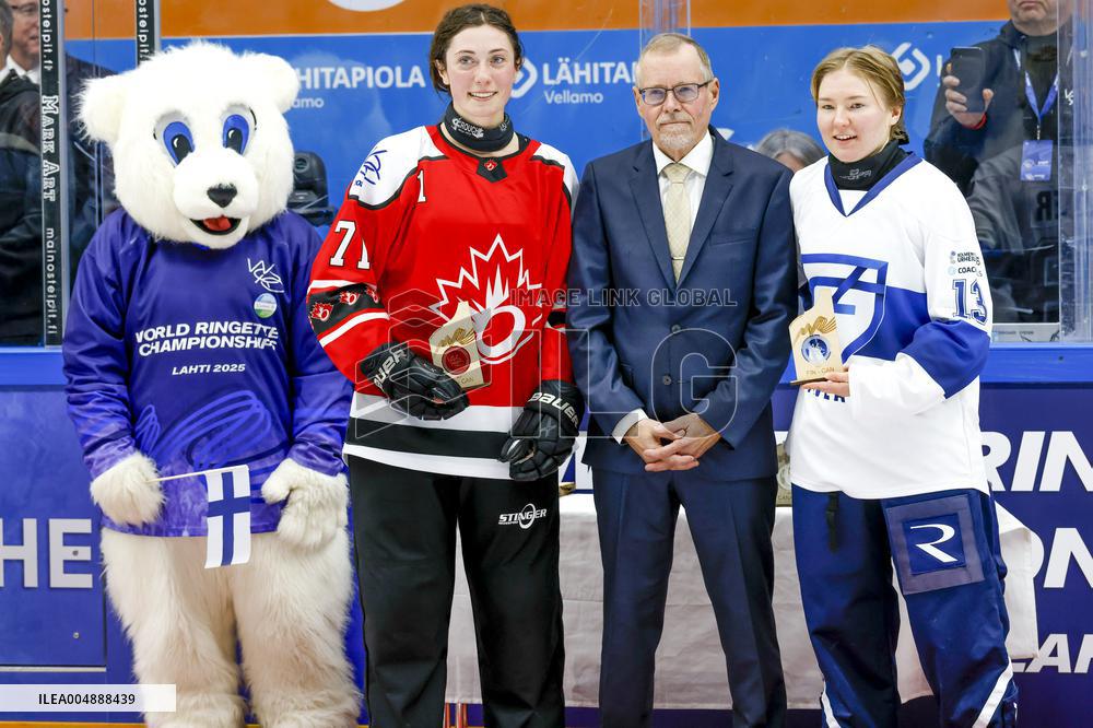 Rngette World Championships final match Finland vs Canada