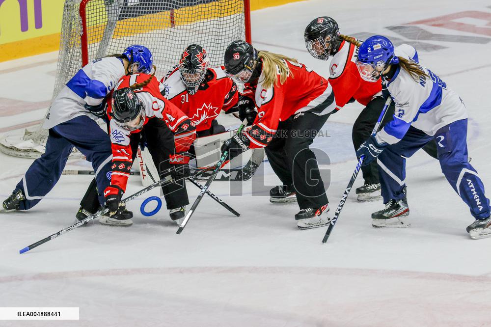 Rngette World Championships final match Finland vs Canada