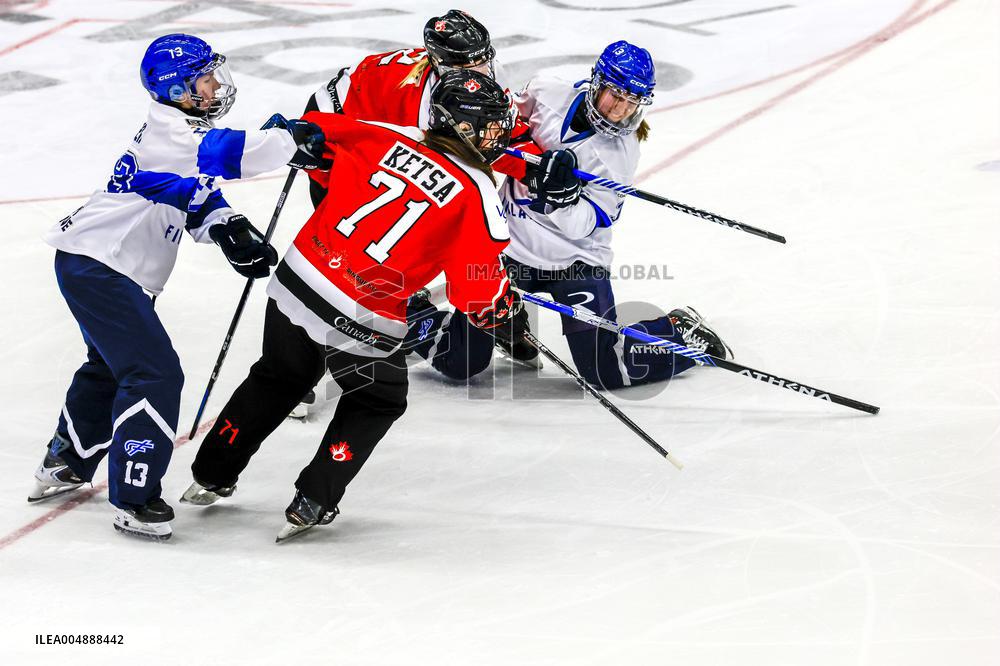 Rngette World Championships final match Finland vs Canada