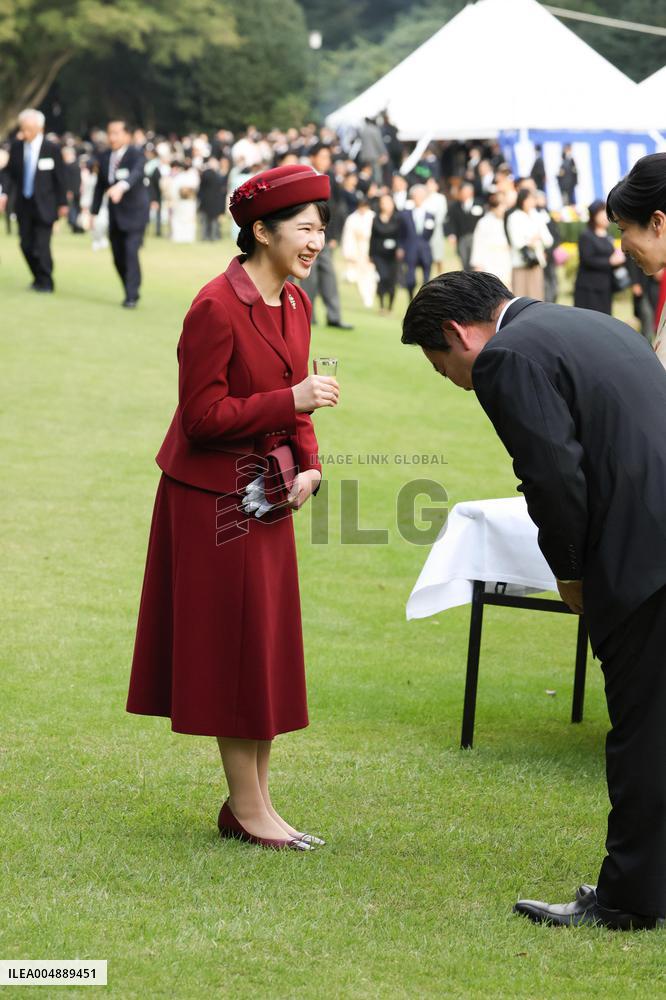 Japanese imperial garden party