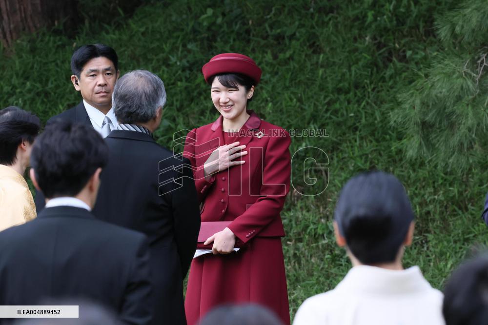 Japanese imperial garden party