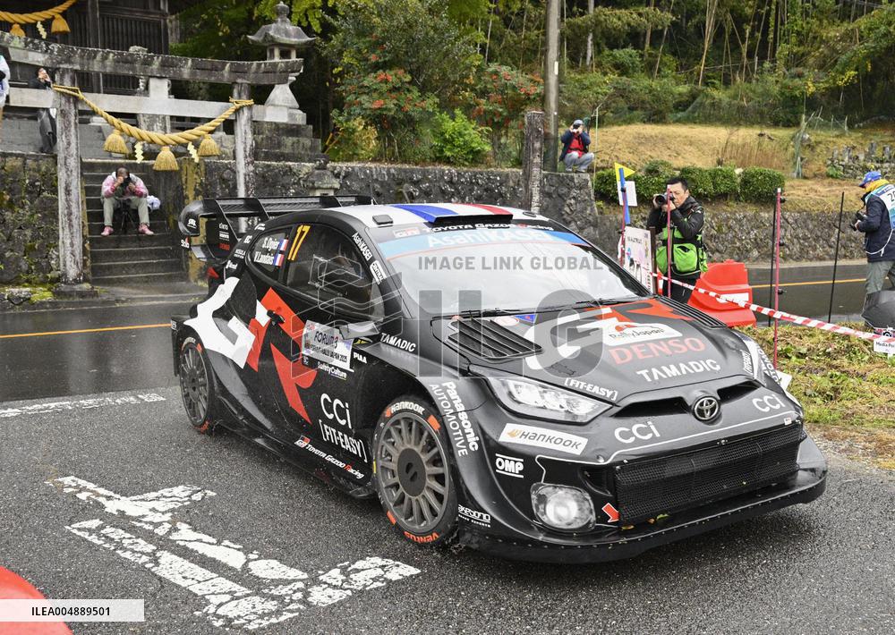 Motor racing: Rally Japan