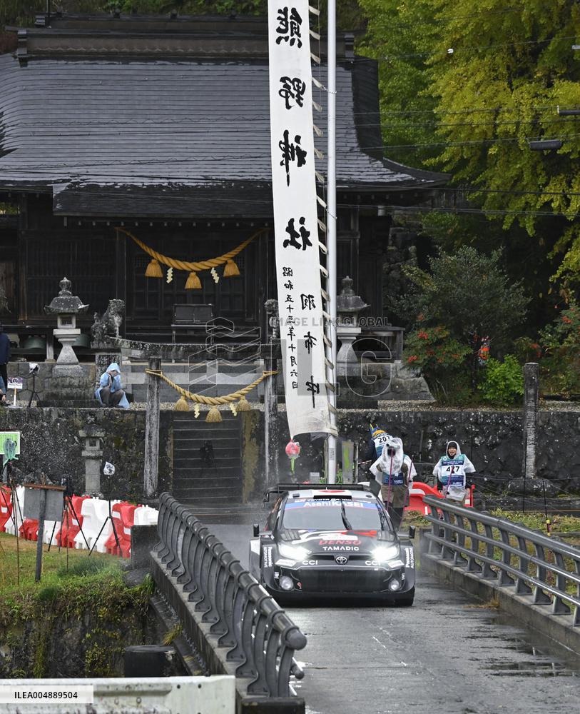 Motor racing: Rally Japan