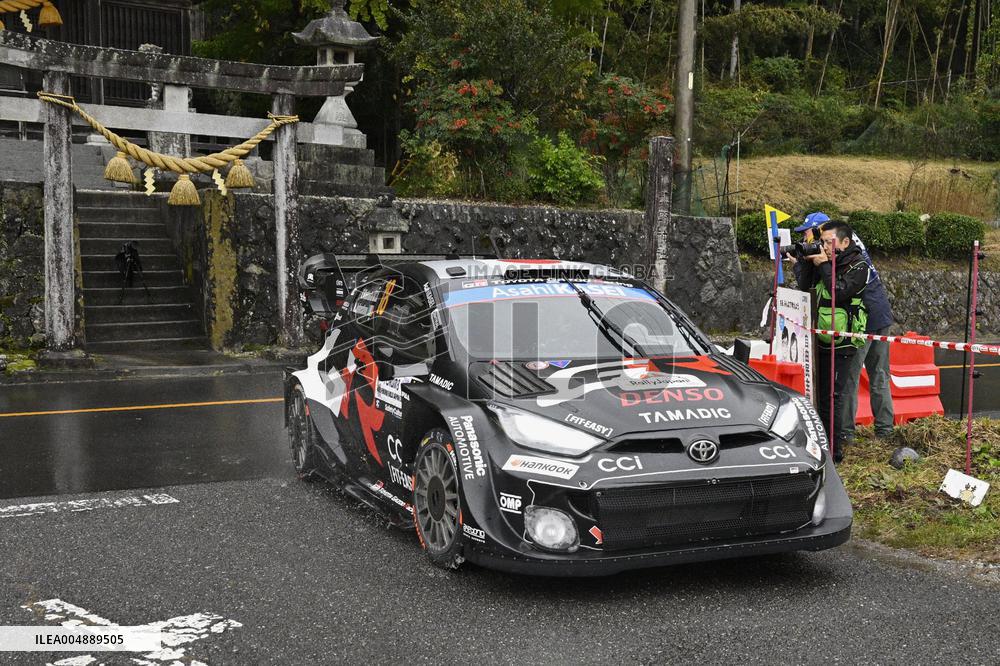 Motor racing: Rally Japan