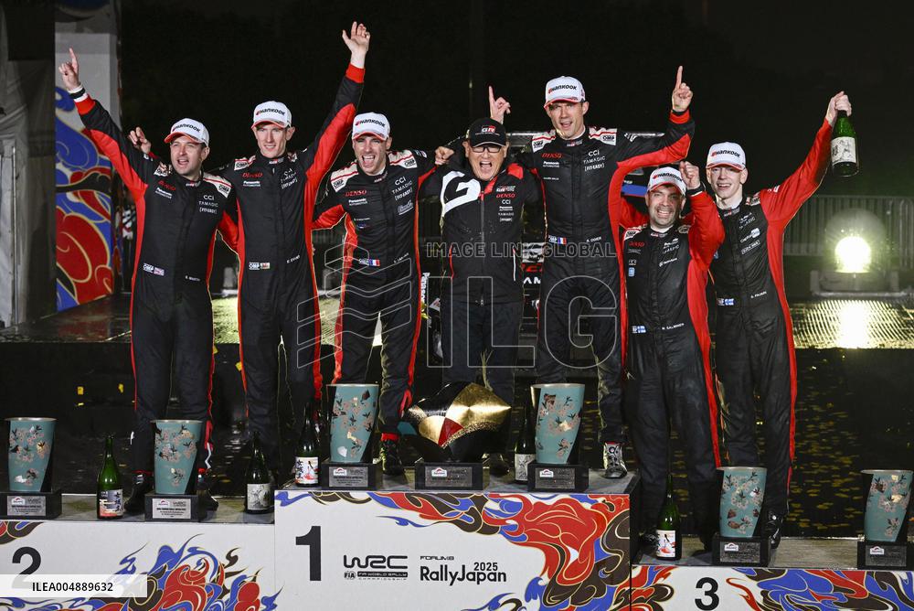 Motor racing: Rally Japan