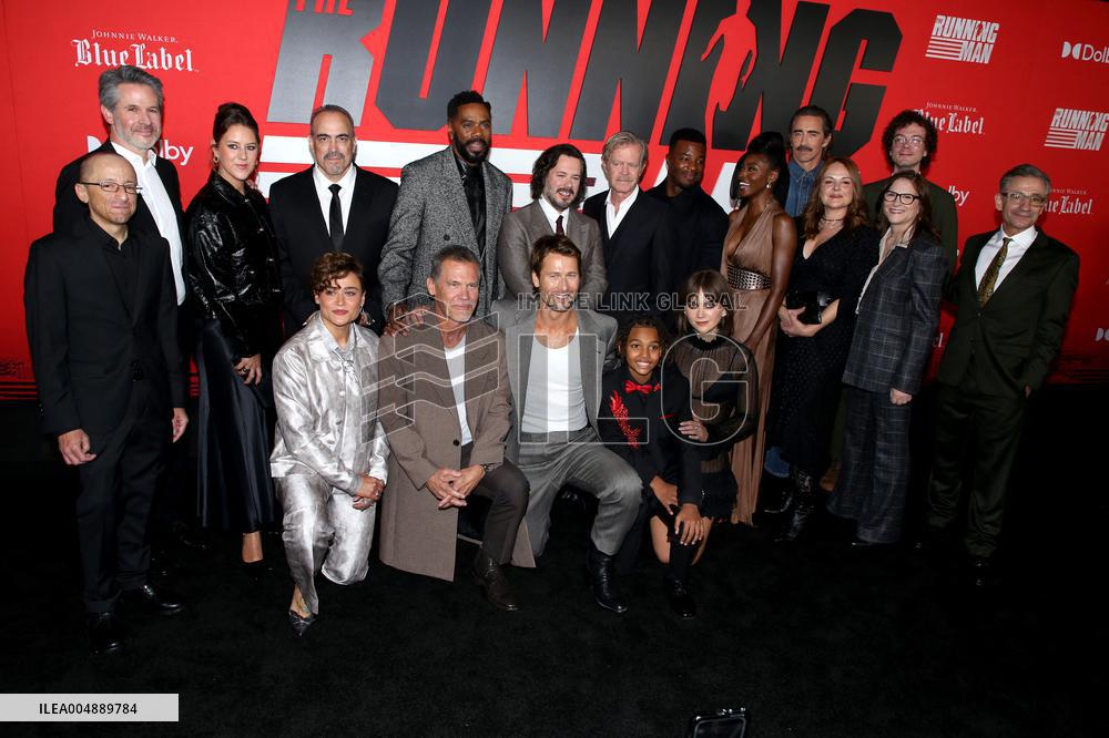 Paramount's 'The Running Man' New York Premiere