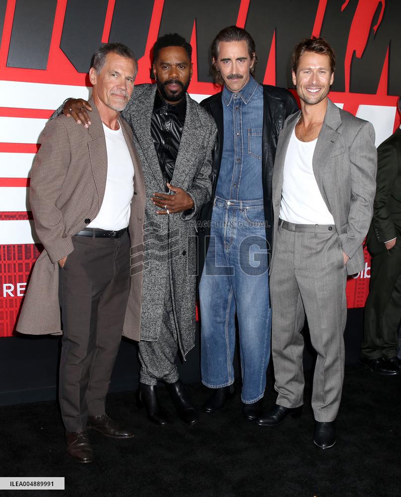 Paramount's 'The Running Man' New York Premiere