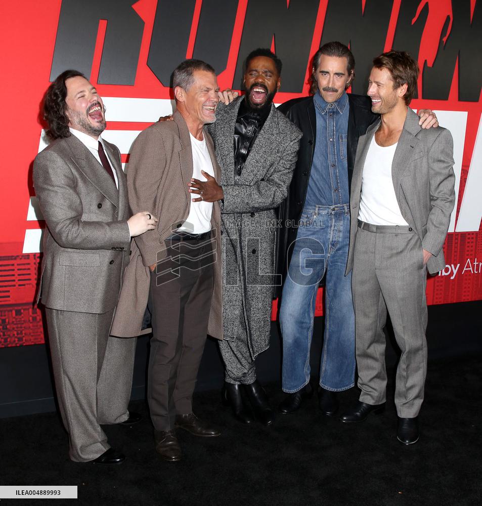 Paramount's 'The Running Man' New York Premiere