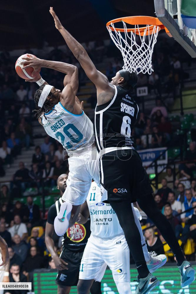 BASKET - Serie A - Acqua S.Bernardo Cantu vs APU Old Wild West Udine