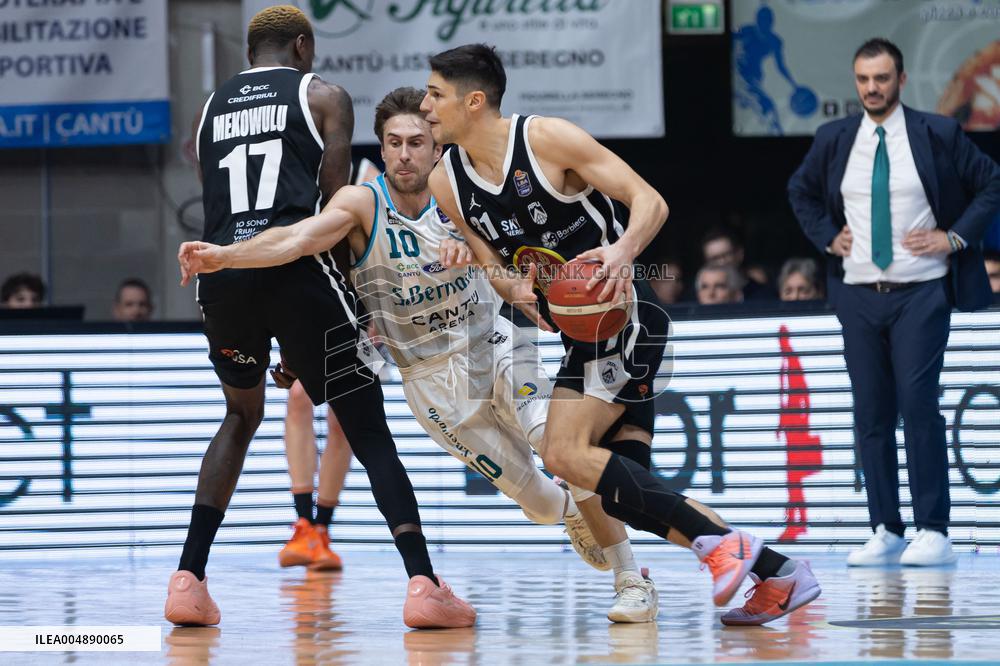 BASKET - Serie A - Acqua S.Bernardo Cantu vs APU Old Wild West Udine