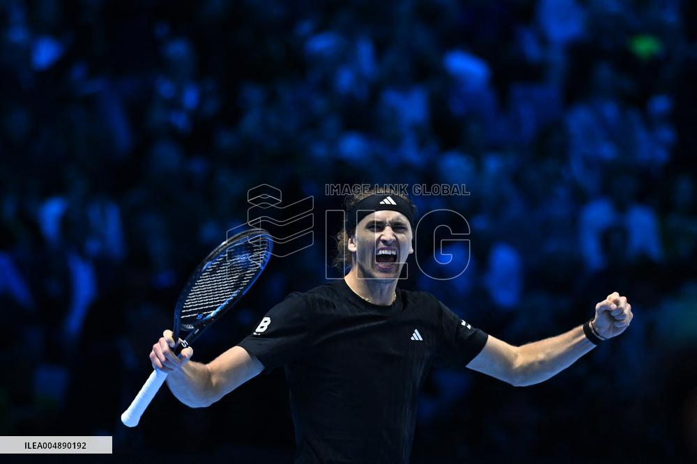 2025 Nitto ATP Finals -Ben Shelton v Alexander Zverev - Torino