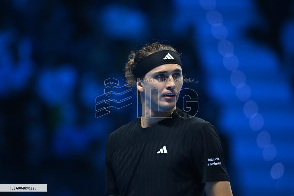 2025 Nitto ATP Finals -Ben Shelton v Alexander Zverev - Torino