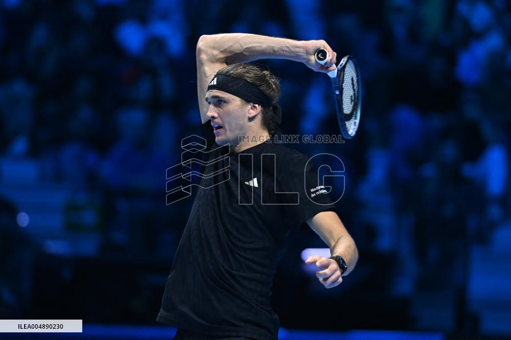 2025 Nitto ATP Finals -Ben Shelton v Alexander Zverev - Torino