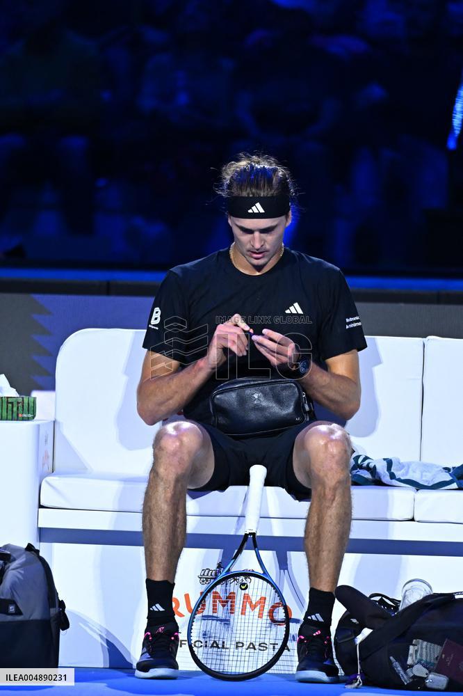 2025 Nitto ATP Finals -Ben Shelton v Alexander Zverev - Torino